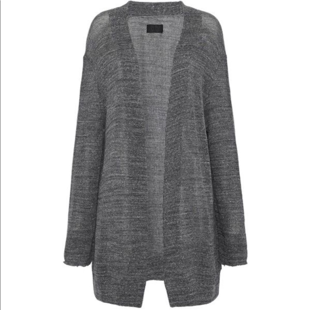 RTA Revolve Grey oversized 2 Pockets cardigan XS